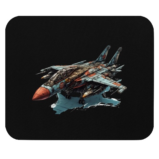 FIghter jet Mouse Pads