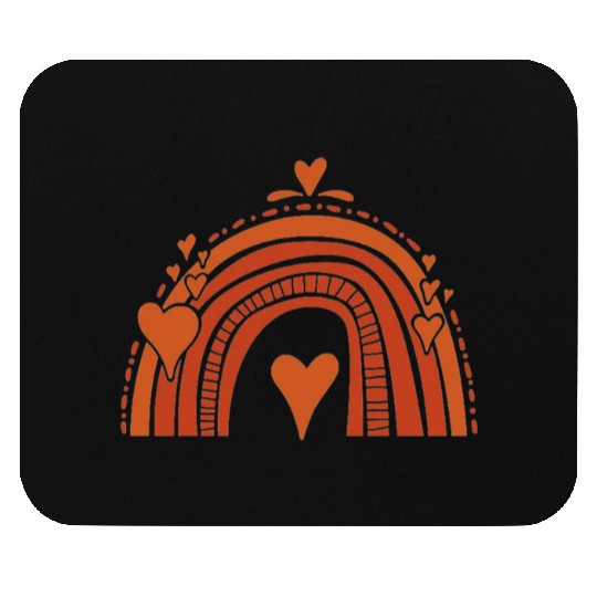 Rainbow In June We Wear Orange Gun Violence Awaren Mouse Pads