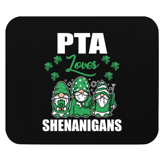 PTA Loves Shenanigans Irish St. Patricks Day Mouse Pads