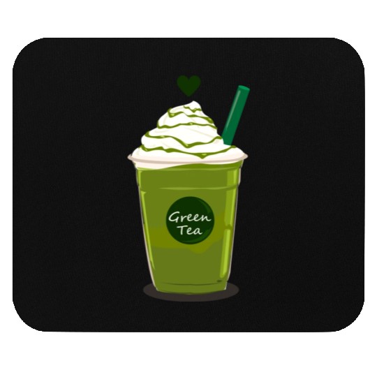 Green Tea Frappuccino Green Tea Latte Mouse Pads