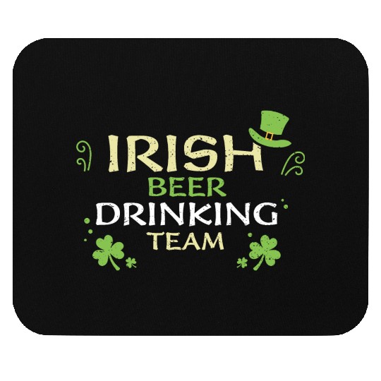 Irish Beer Drinking Team Mouse Pads