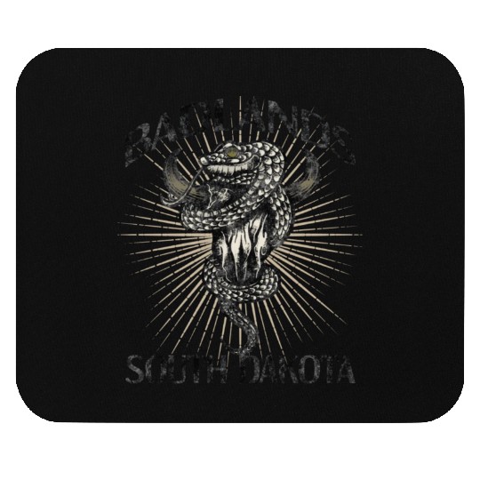 Badlands Us National Park South Dakota Bison Mouse Pads