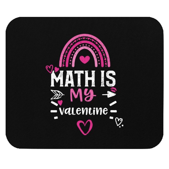 Math Is My Valentine Mouse Pads