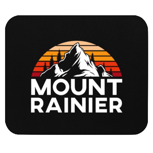 Mount Rainier Mountaineer Summit Sport Hiking Mouse Pads