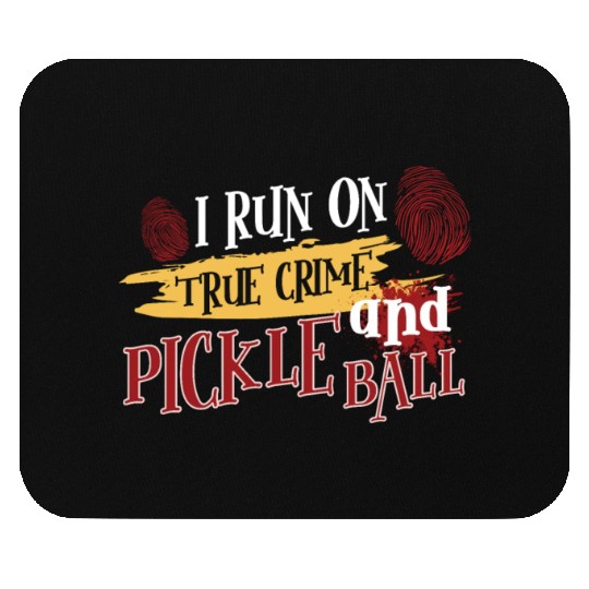 True Crime Murder Spy Crime Interest Gift Idea Mouse Pads