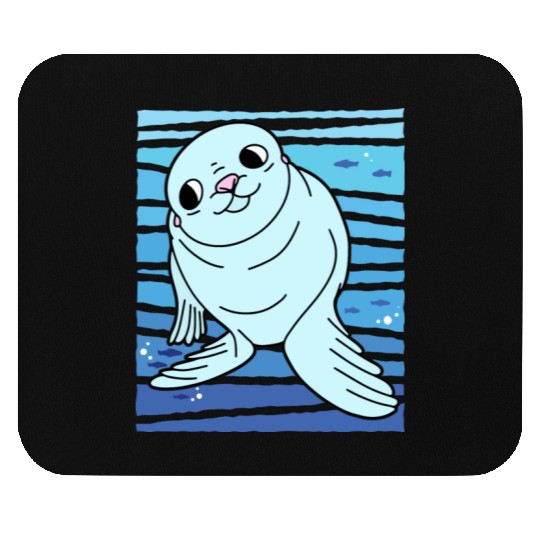 Cartoon Seals I Seal Lion I Kids Seal Mouse Pads