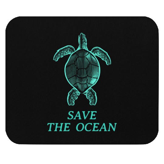 Save The Ocean Mouse Pads