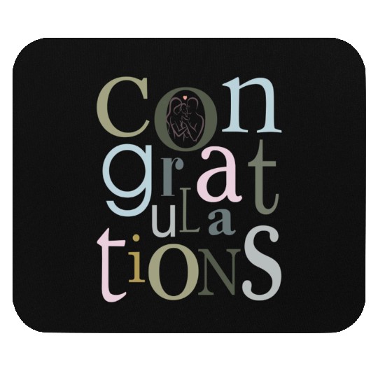 congratulations newborn baby Mouse Pads