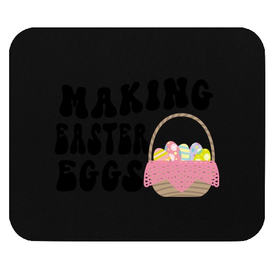 Making Easter Eggs Mouse Pads