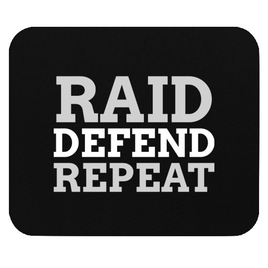 Raid Defend Repeat | Kabaddi Sport Mouse Pads