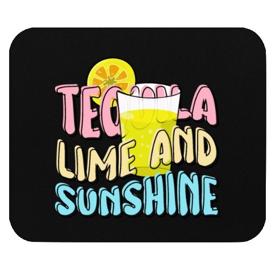 Tequila Lime and Sunshine, summer is coming Mouse Pads