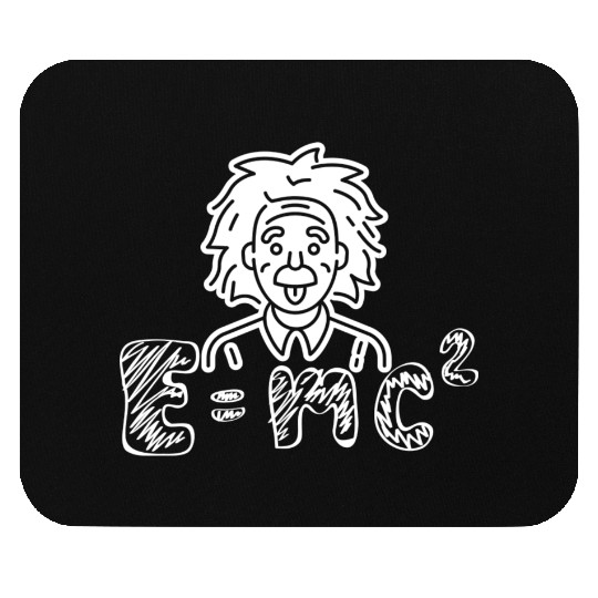 physics E=mc square Mouse Pads