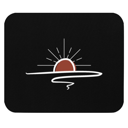 Rising Sun Mouse Pads