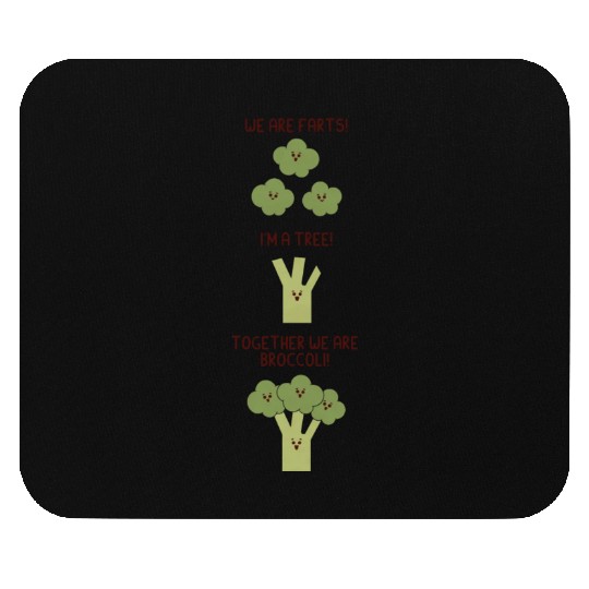 Broccoli Vegatable Mouse Pads
