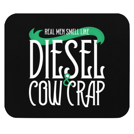 Diesel Cow Crap Funny Farmer Farming Mouse Pads