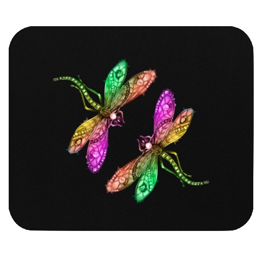 Spring, colorful insects playing. Mouse Pads