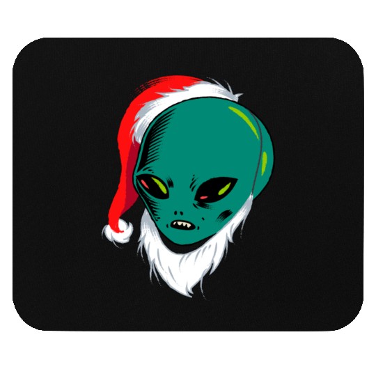 Aliens Love Christmas Mouse Pads