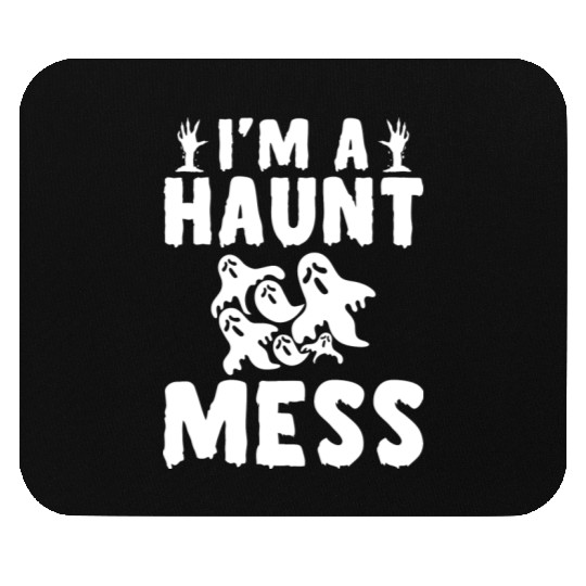 Halloween Paranormal Ghost Hunters Horror Fans Mouse Pads