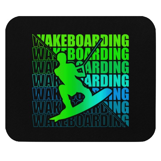 Wakeboard Wakeboarder Wakeboarding Freestyle DNA Mouse Pads