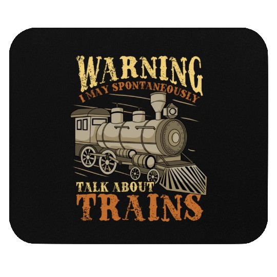 Trains Railroad Train Lover Mouse Pads