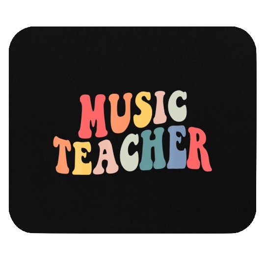 Groovy Music Teacher Team Back To School Mouse Pads