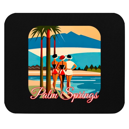 Palm Springs Swim Club Mouse Pads