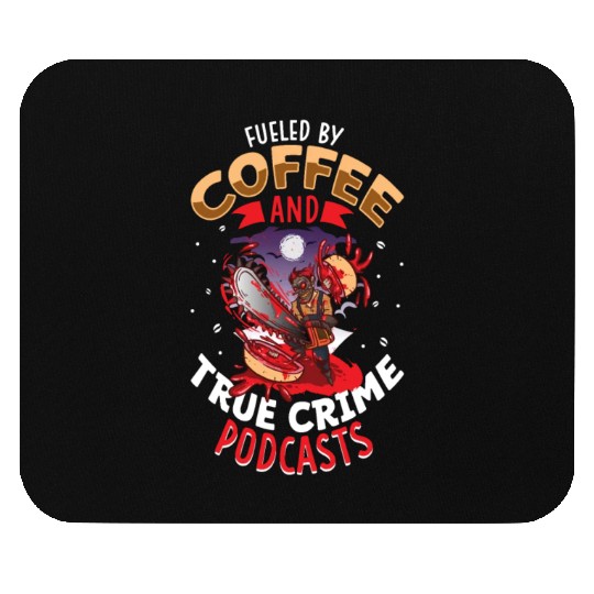 True Crime Murder Spy Crime Interest Gift Idea Mouse Pads