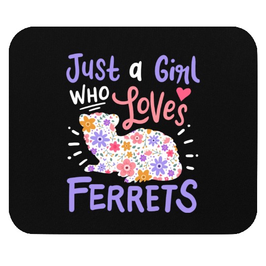 Ferrets Ferret Lover Mouse Pads