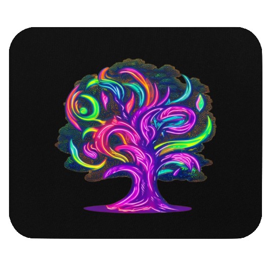 Trippy Tree Mouse Pads