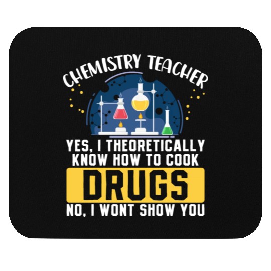 Chemistry Teacher Science Periodic Table Mouse Pads