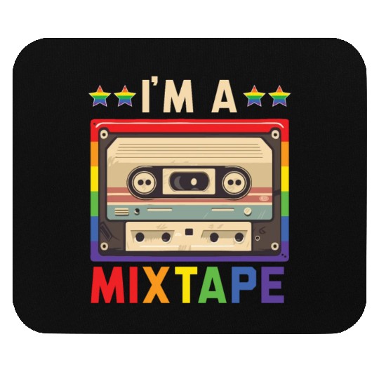 I'm A Mixtape Rainbow Pride Month LGBTQ Gay Pride Mouse Pads