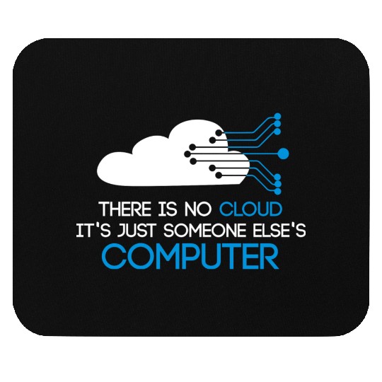 The Codefather Computer Scientist Programmer Cloud Mouse Pads