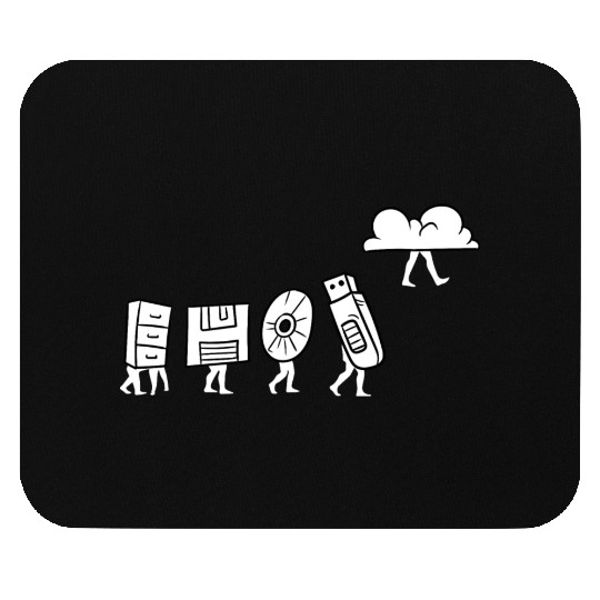 Computer Scientist Programmer Cloud Internet Mouse Pads