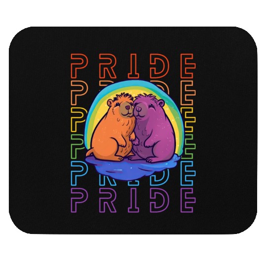 Pride Capybara Mouse Pads
