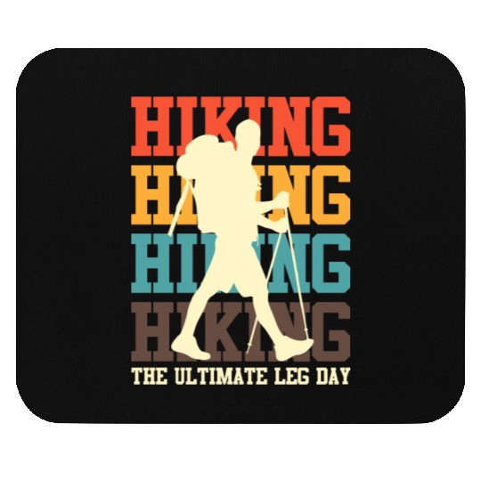 Wanderlust Ultimate Leg Day Mountain Fan Hiking Mouse Pads