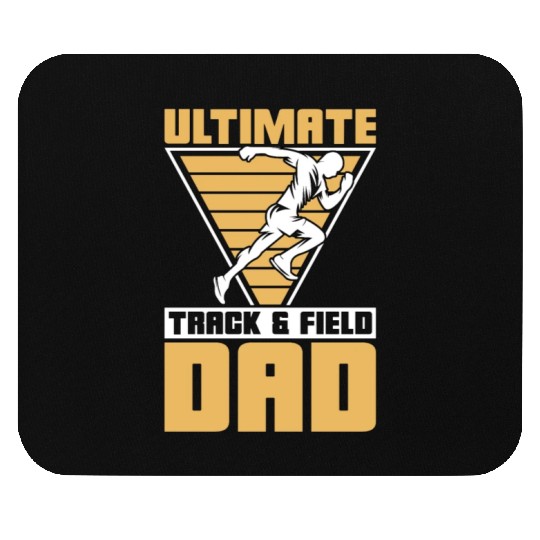 Ultimate Track & Field Dad Sprinting Athletic Race Mouse Pads