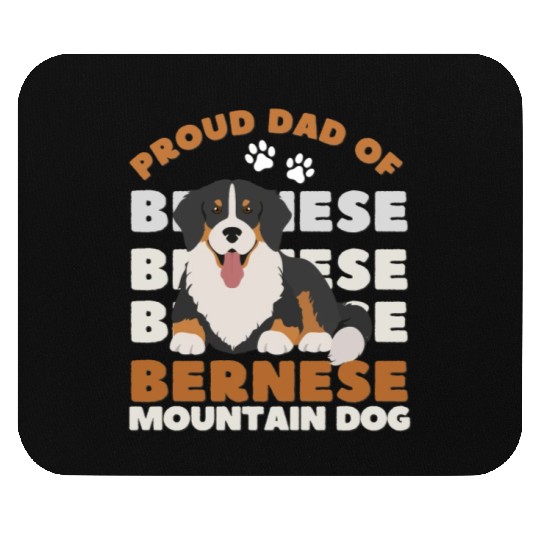 Bernese Mountain Dog. Best mom of Bernese Mountain Mouse Pads