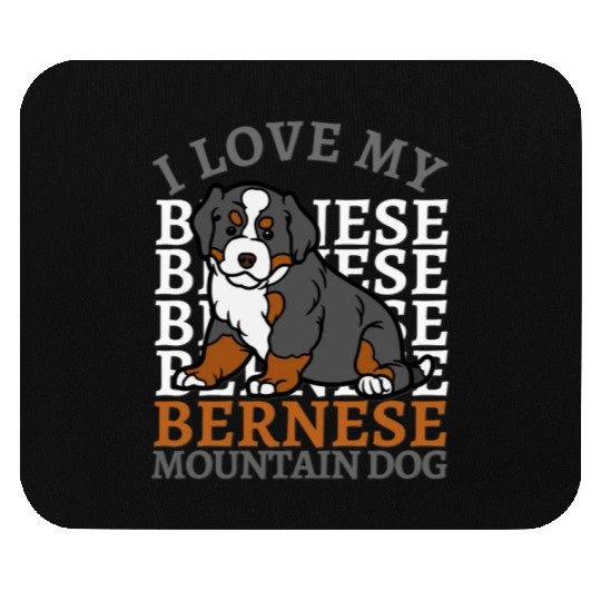 Bernese Mountain Dog. Best mom of Bernese Mountain Mouse Pads