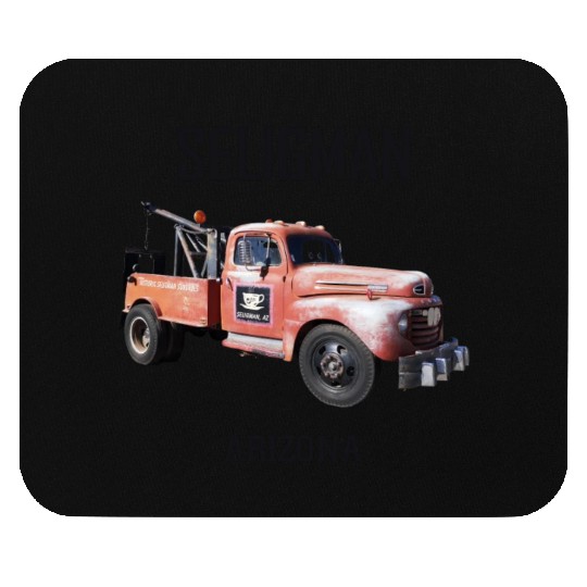 Old car city of Seligman in Arizonna, US Route 66 Mouse Pads