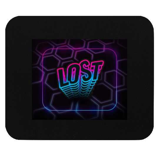 LOST NEON 3D Mouse Pads