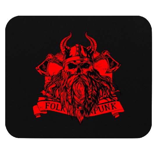 Viking Folk Punk Mouse Pads