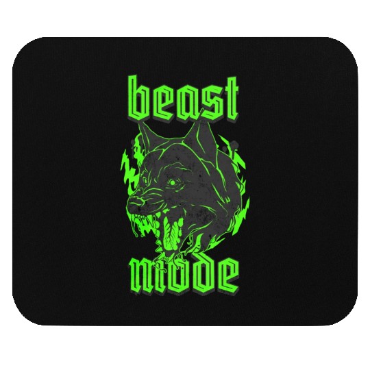 Beast Neon Mode Mouse Pads