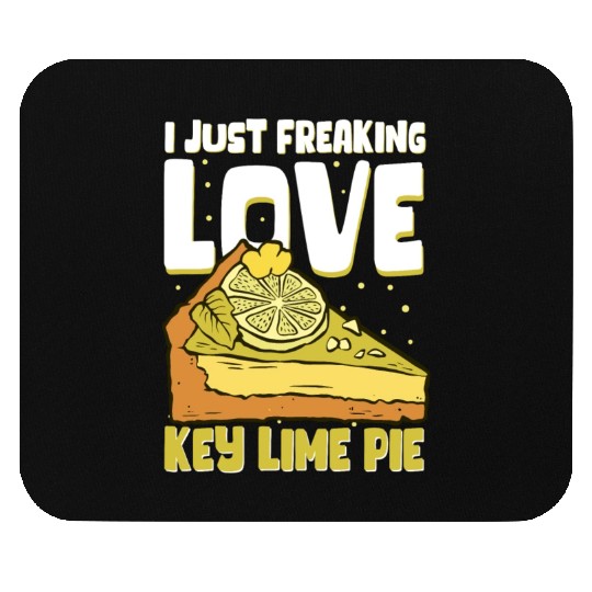Pies Lover Love Key Lime Pie Mouse Pads