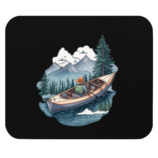 Travel kayak tour Mouse Pads