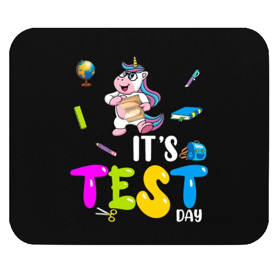 Its Test Day Cute Testing Day Teacher Student Mouse Pads