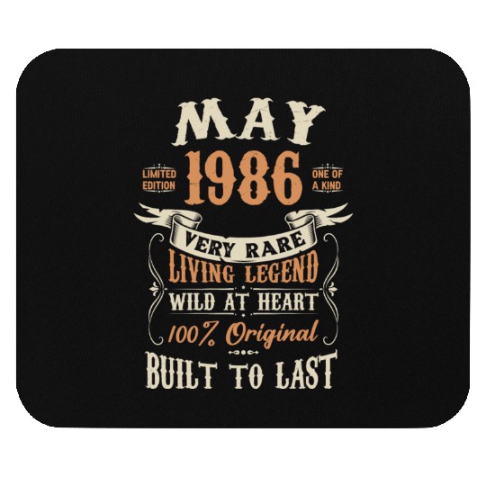May 1986 Birthday Surprise Mouse Pads