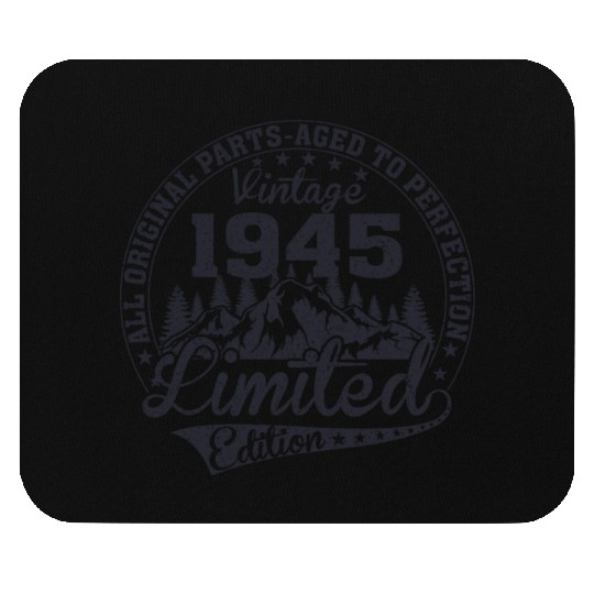 Vintage 1945 Birthday Mouse Pads