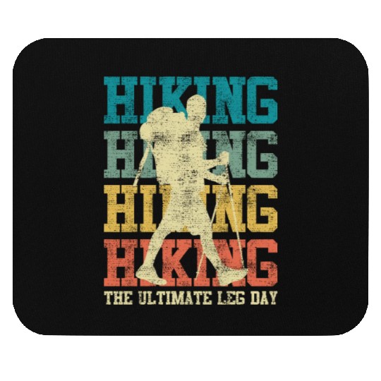 Wanderlust Ultimate Leg Day Mountain Fan Hiking Mouse Pads