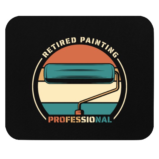 Painter Painting Mouse Pads