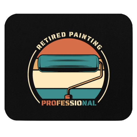 Painter Painting Mouse Pads